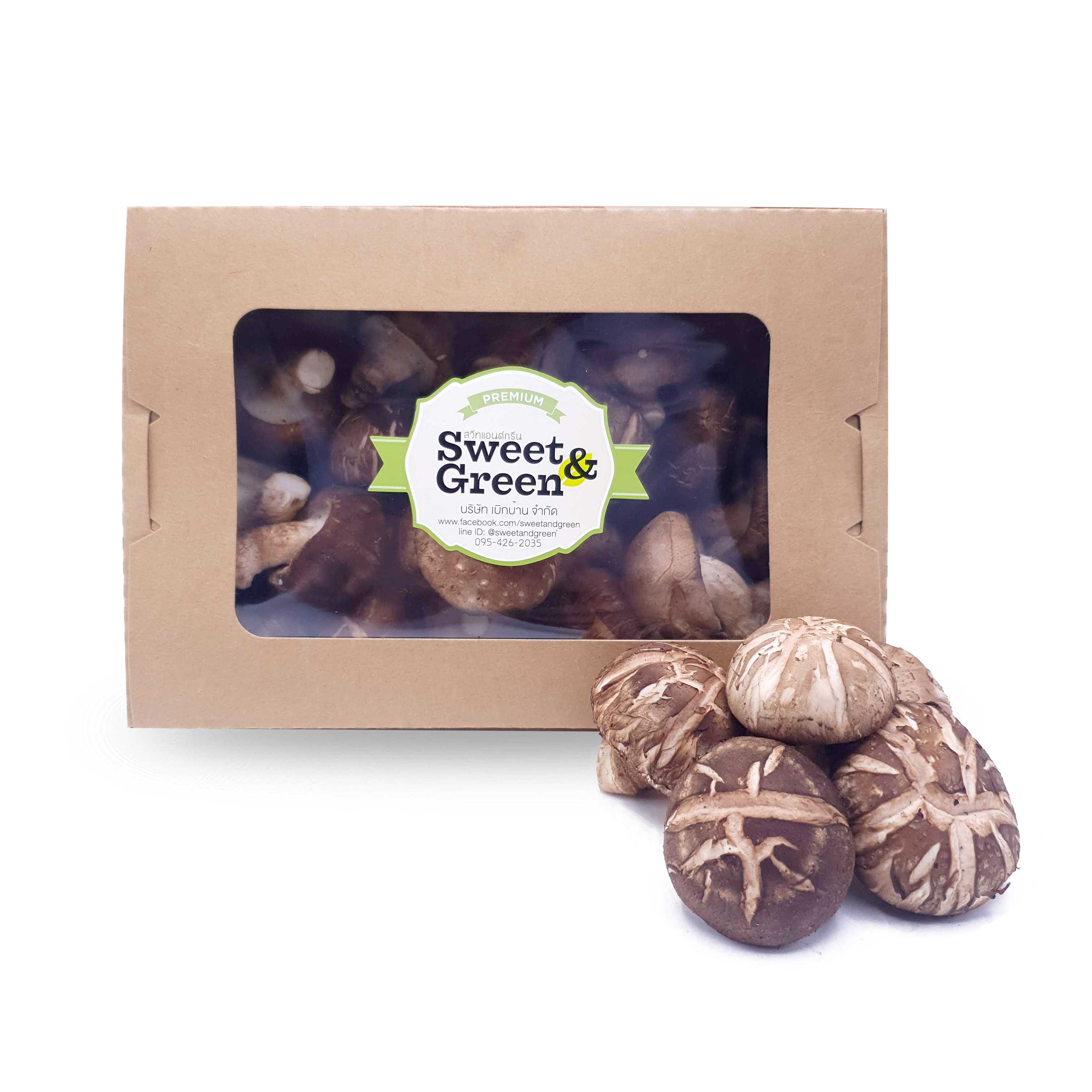 เห็ดหอมสด   (Shiitake Mushroom 150 g.)