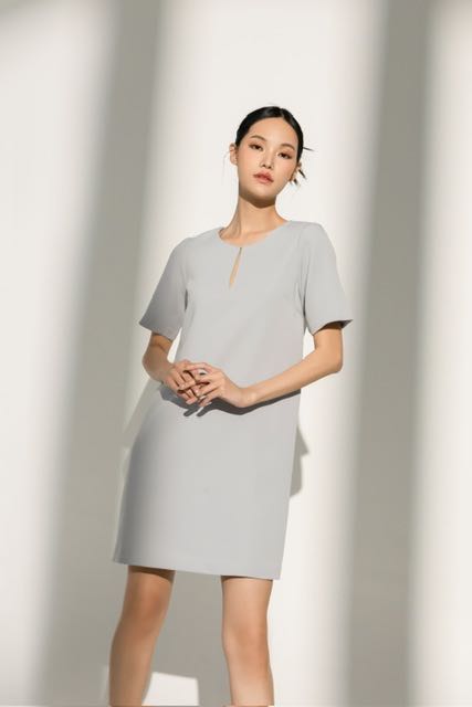 Bonita Dress สี Ocean Grey