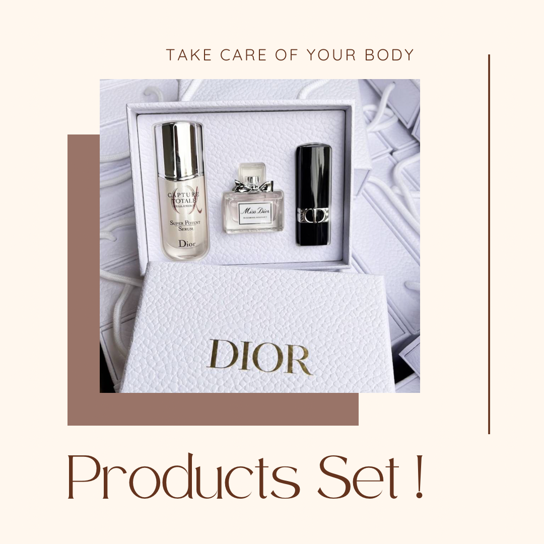 Dior Capture Totale Serum Miss Dior Blooming Bouquet Lipstick Gift Set LINE SHOPPING