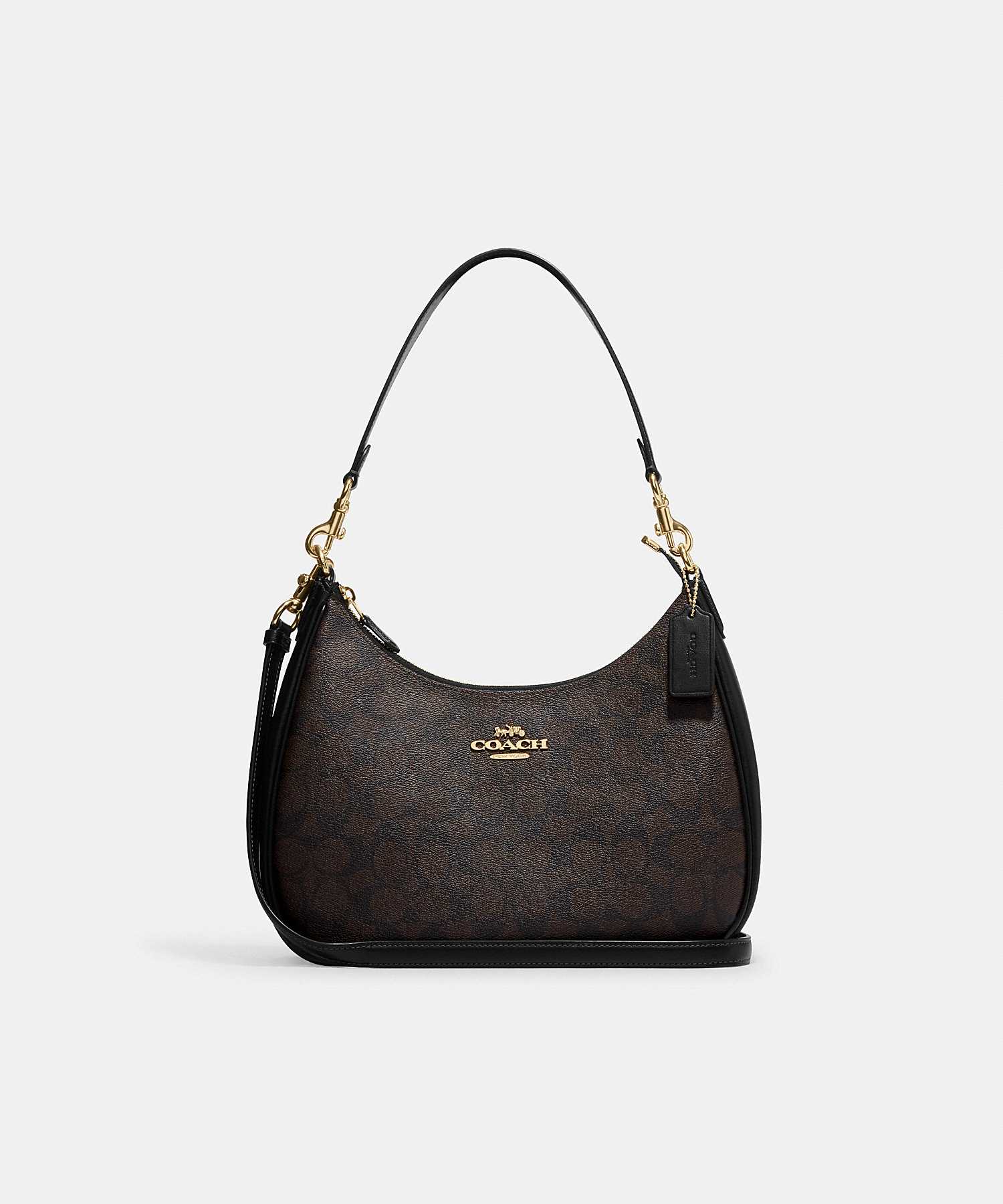 COACH TERI HOBO IN SIGNATURE CANVAS CK161 IMAA8