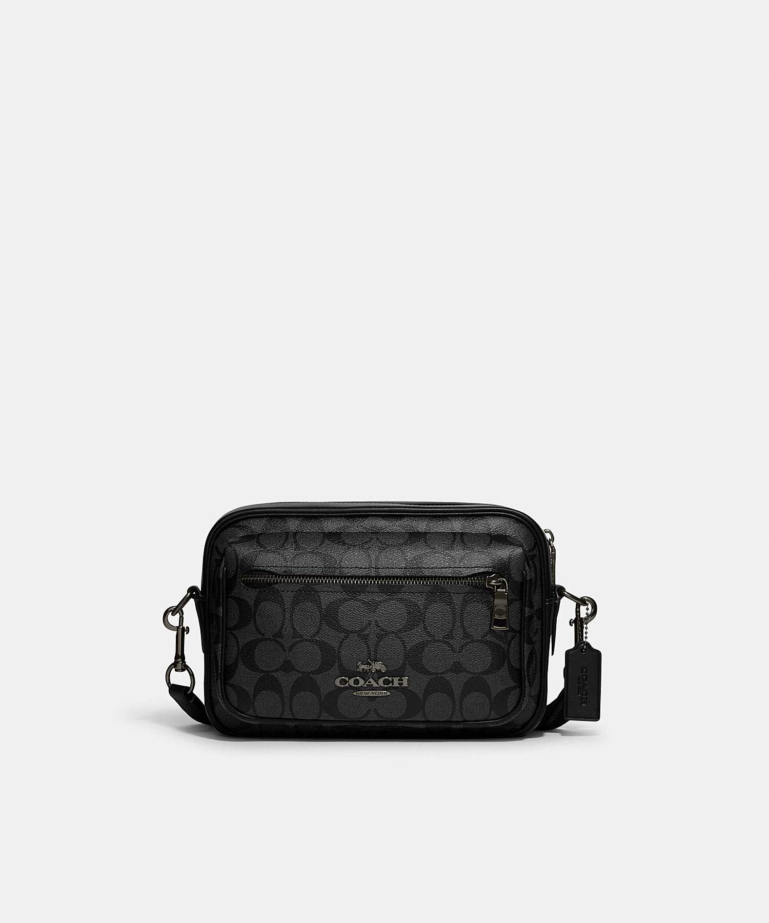 COACH ELIAS CROSSBODY IN SIGNATURE CANVAS CJ510 QBO4G