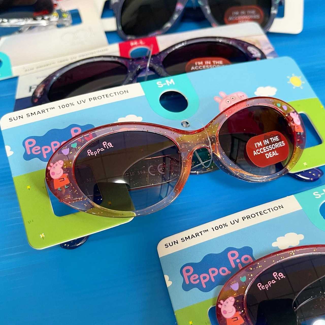 𝐒𝐀𝐋𝐄❗️ [3Y+] M&S Peppa Pig Sunglasses UV Protection แว่นกันแดดเด็ก ป้องกัน ยูวี 100%
