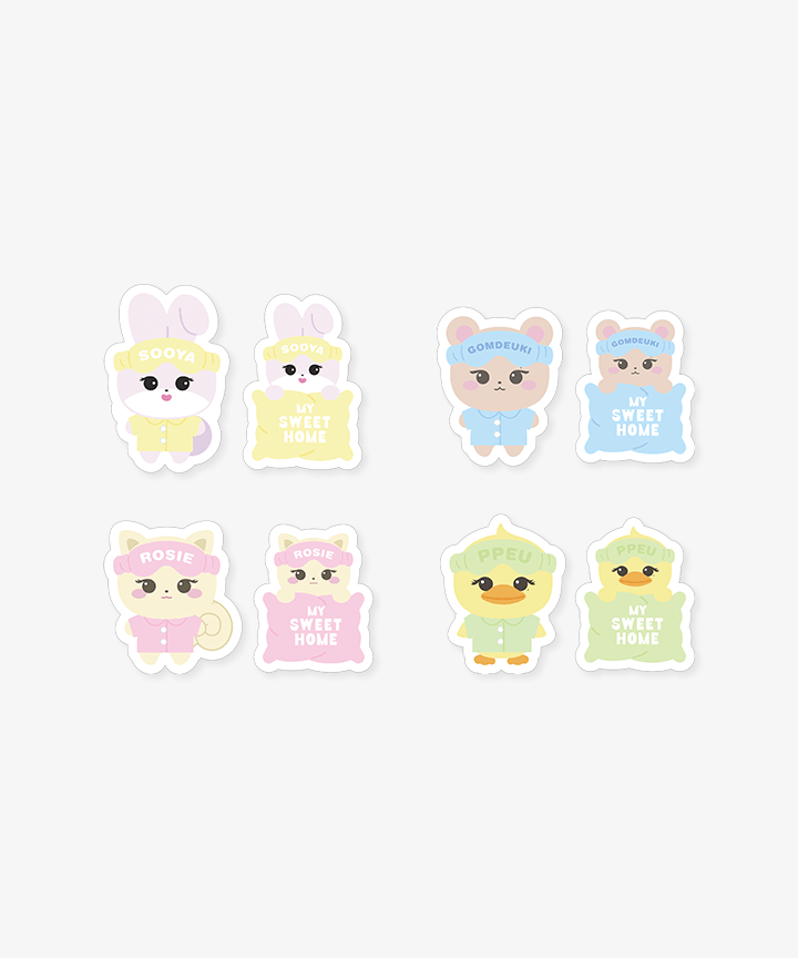 ꒰Pre-order꒱ BLACKPINK Character Big Removable Sticker