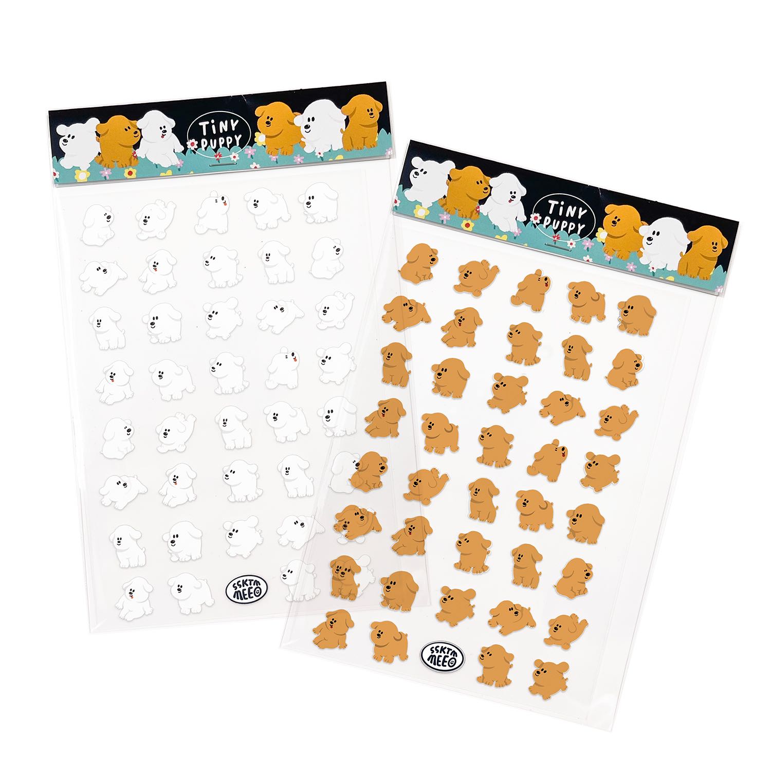 sticker - tiny puppy