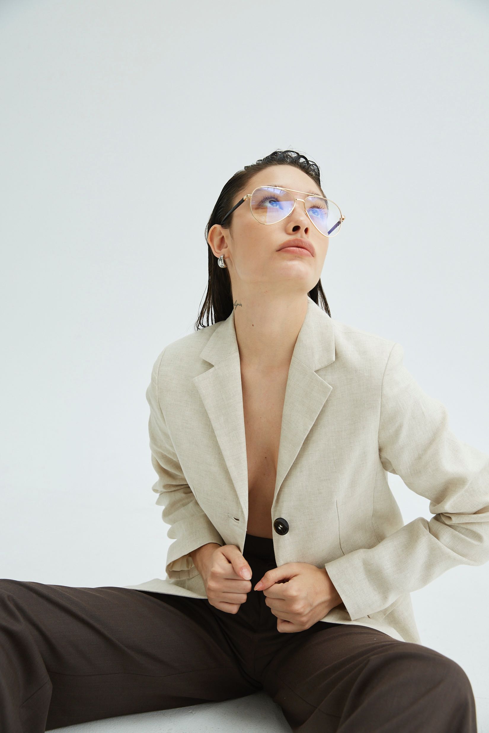 SILA Leia blazer - Cream