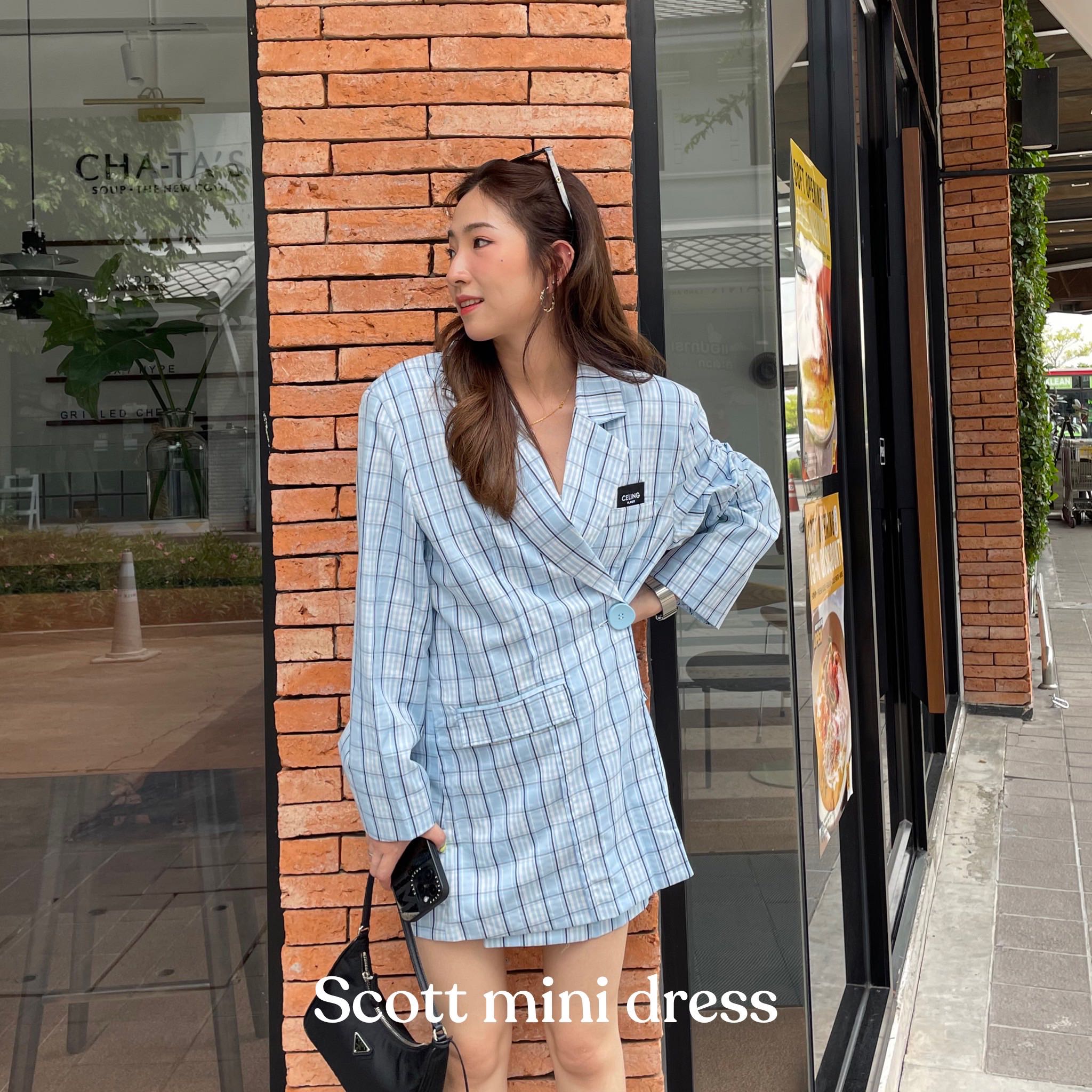 Scott mini dress blazer - มินิเดรสเบลเซอร์