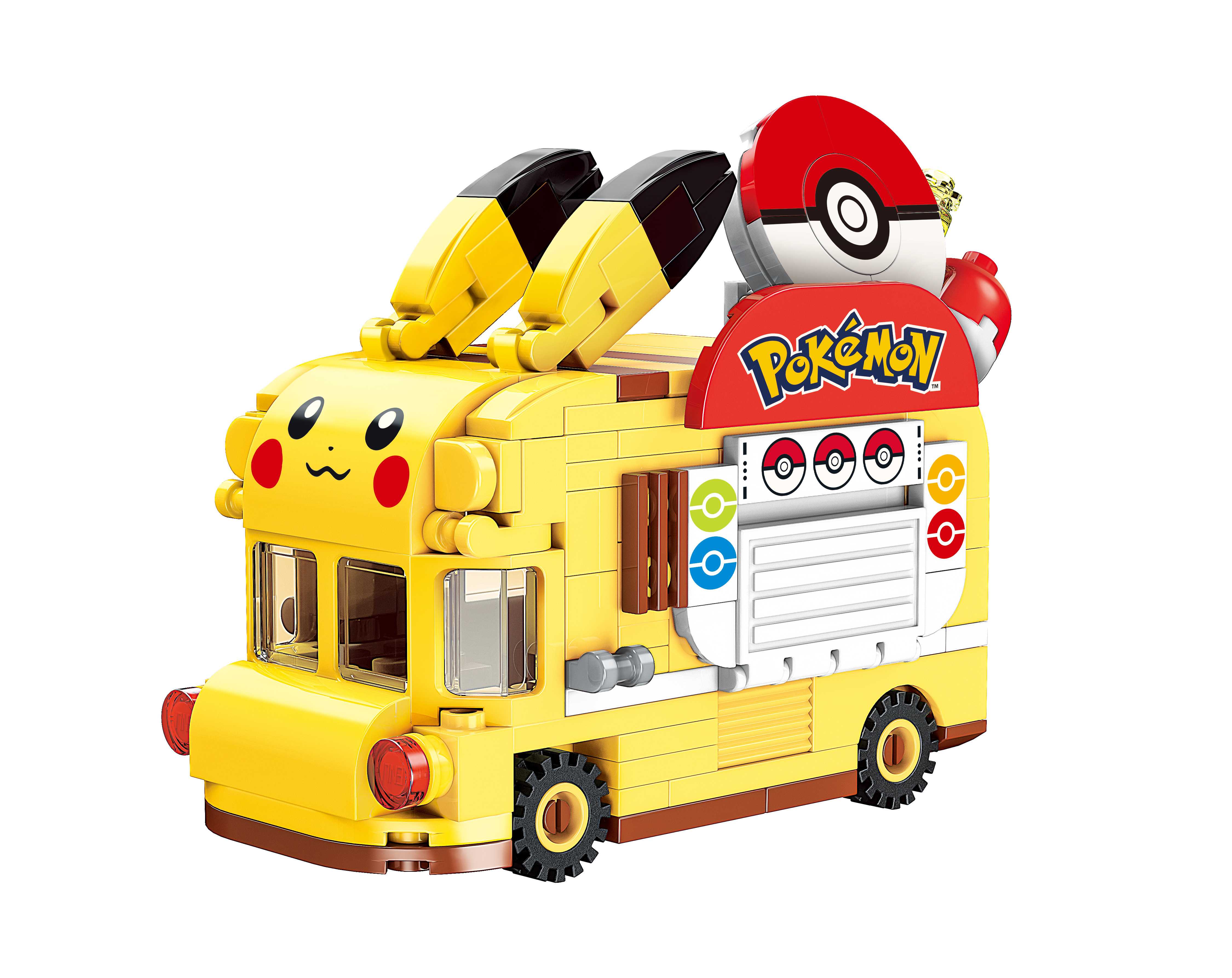 Keeppley Pikachu Mini Spirit car - K20214 - ตัวต่อพลาสติก รุ่นรถปิกาจูสปิริตขนาดเล็ก