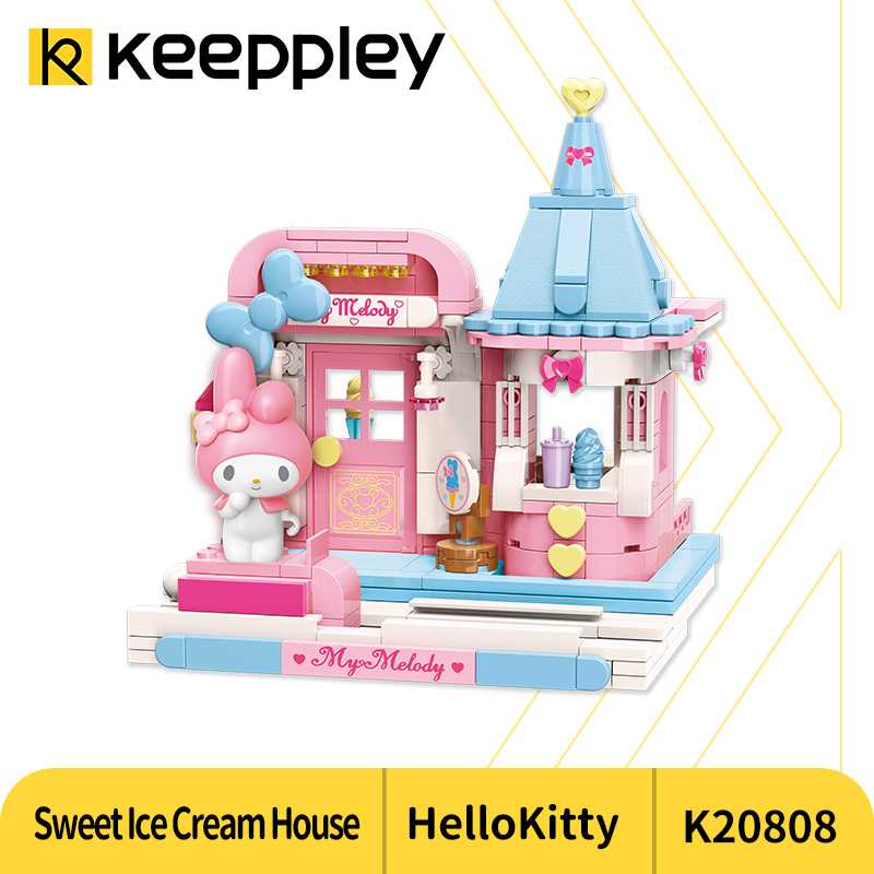 Keeppley Sweet Ice Cream House - K20808 - ตัวต่อพลาสติก รุ่นร้านขายไอศกรีม