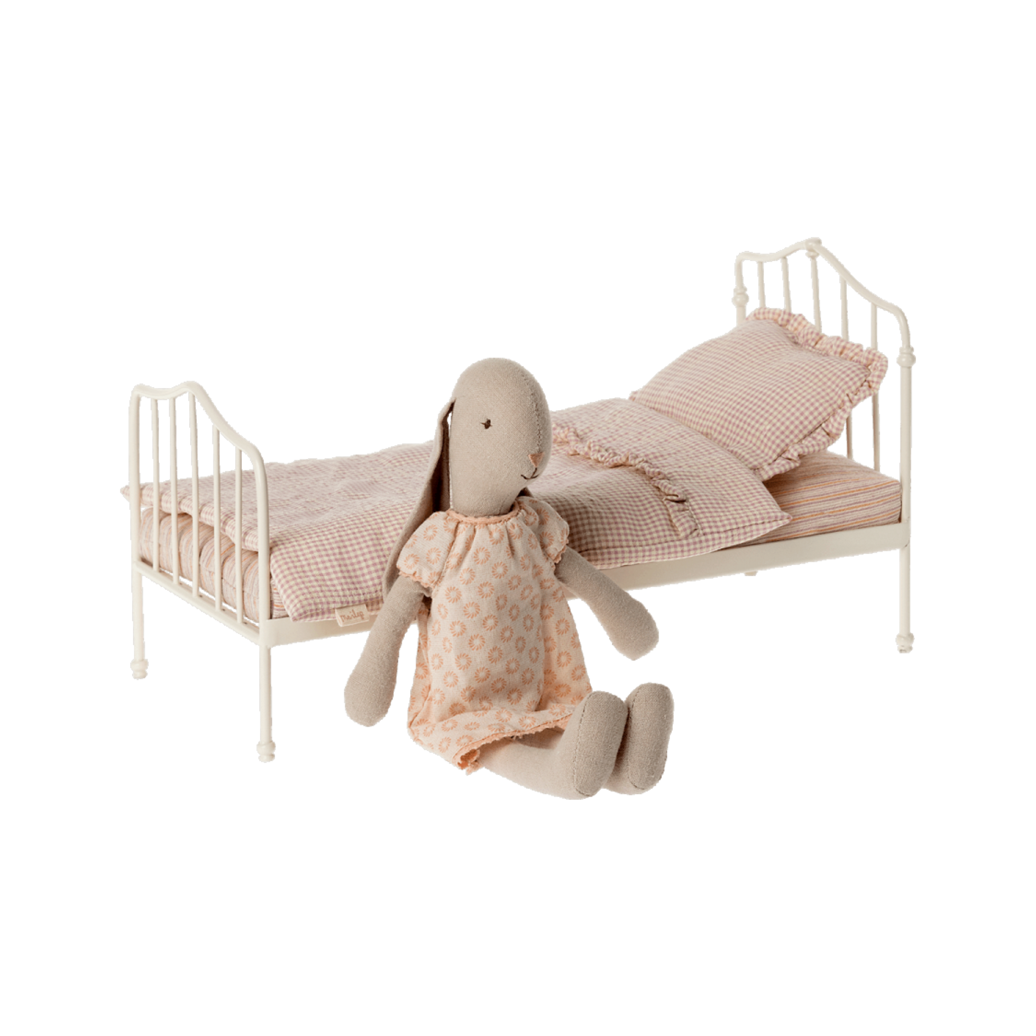 Maileg | Miniature bed, Mini - Purple