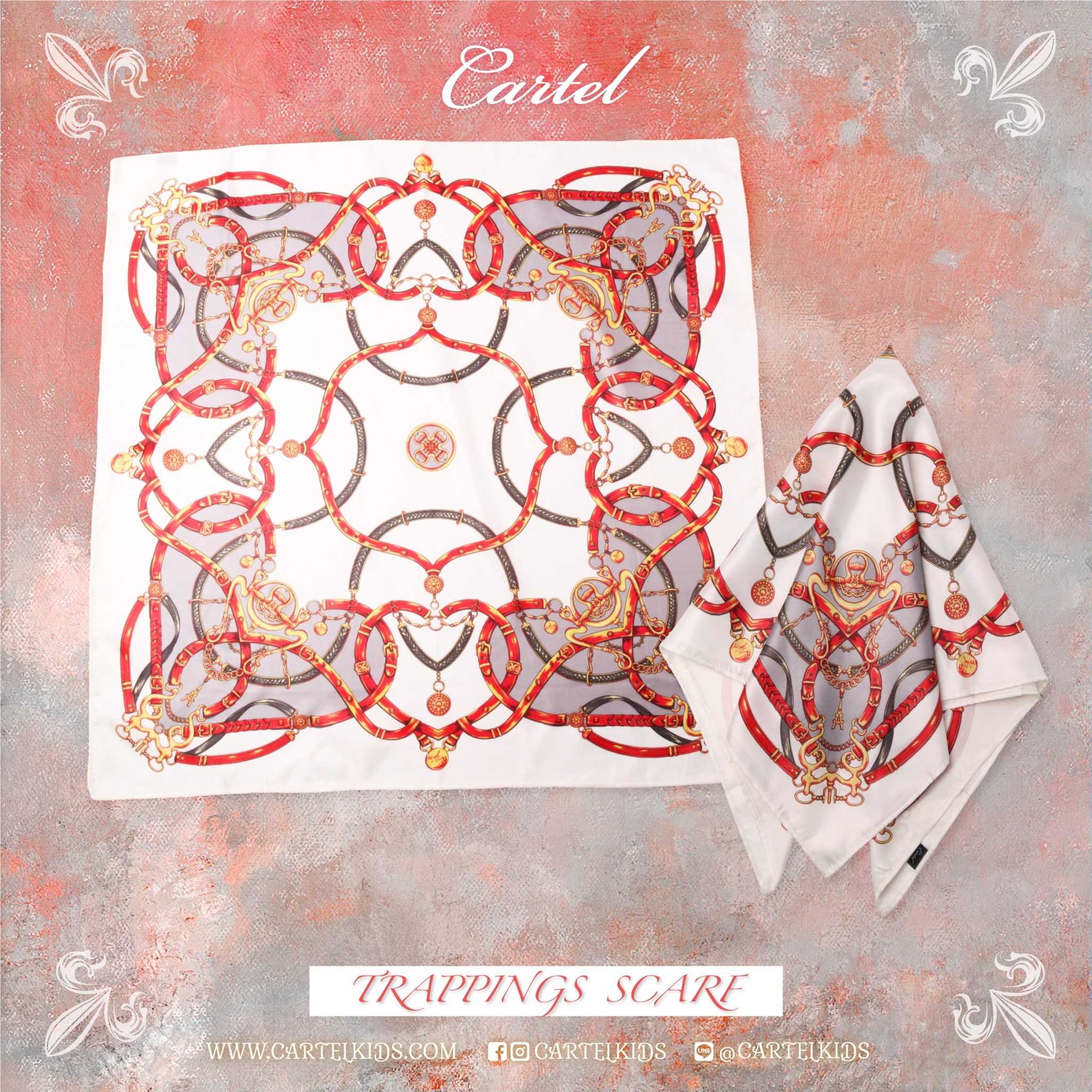 (CL) Item ที่ใส่ได้ทั้งคุณแม่คุณลูก l TRAPPINGS SCARF ผ้าพันคอ