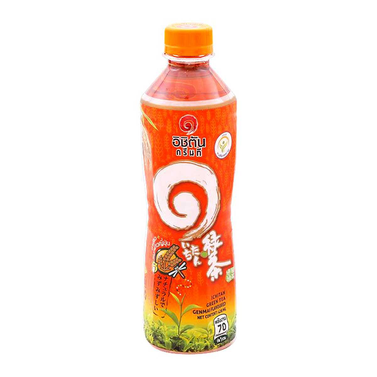 อิชิตัน ชาเขียว รสจมูกข้าว 420 มล.