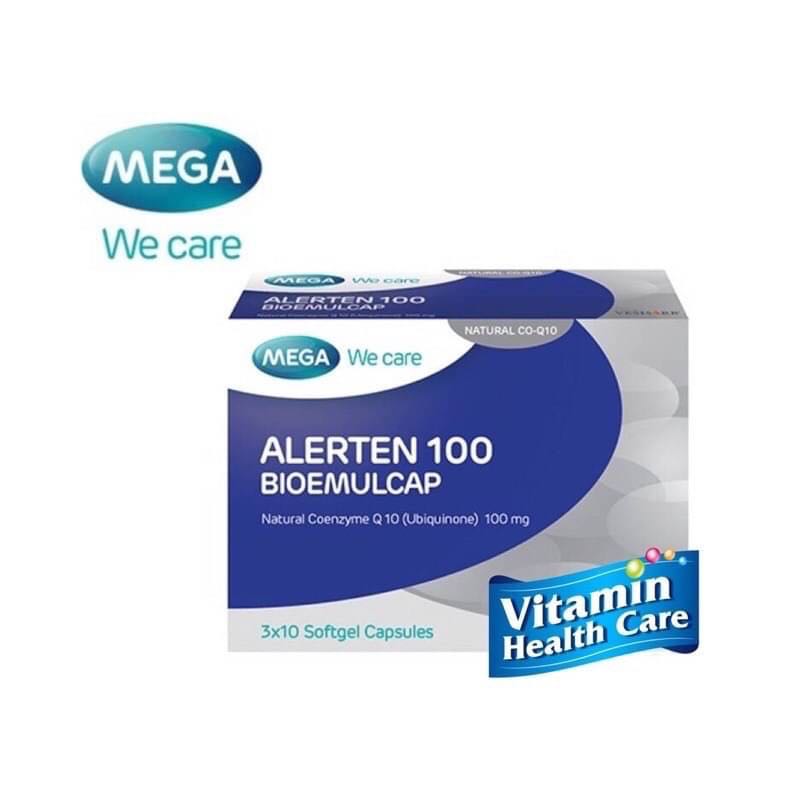 ￼Mega We Care Alerten 100 30 เม็ด/กล่อง