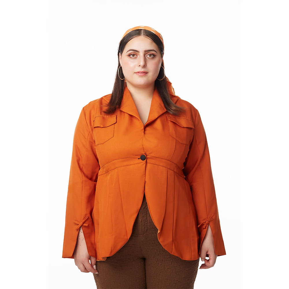 Breezy Blazer in Rust 