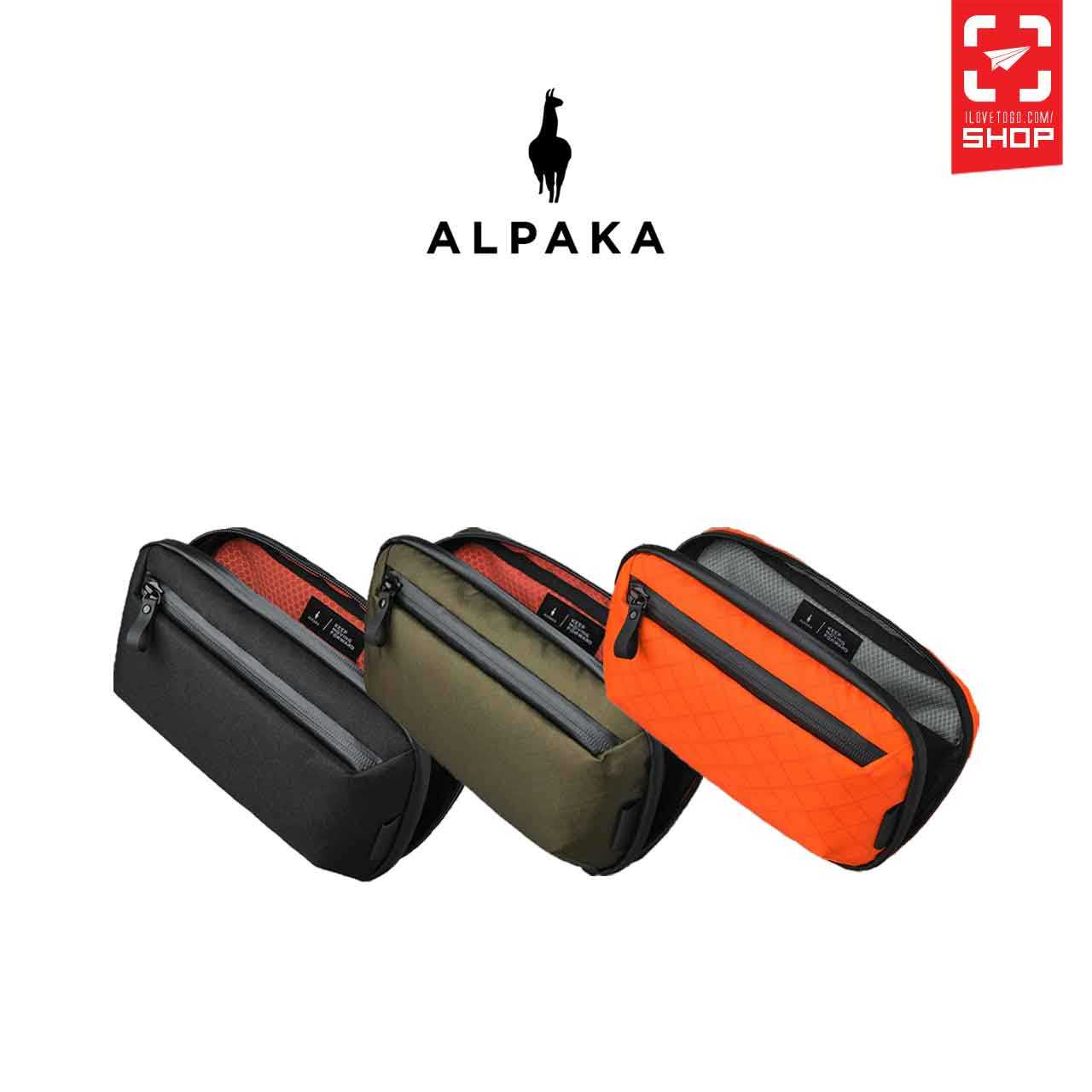 กระเป๋า Alpaka - Elements Tech Case Mini พร้อมสายสะพาย สี ECOPAK