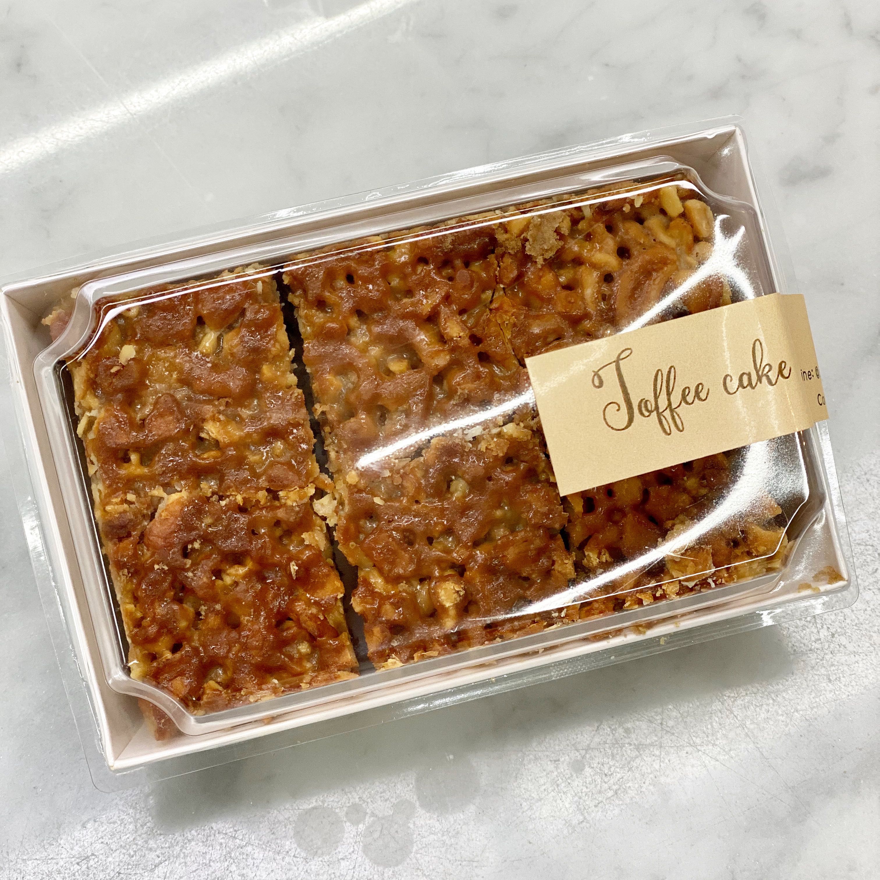 Toffee cake (box)