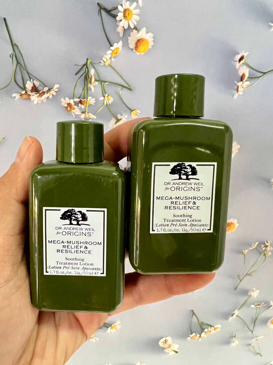 ORIGINS MEGA-MUSHROOM RELIEF & RESILIENCE TREATMENT LOTION