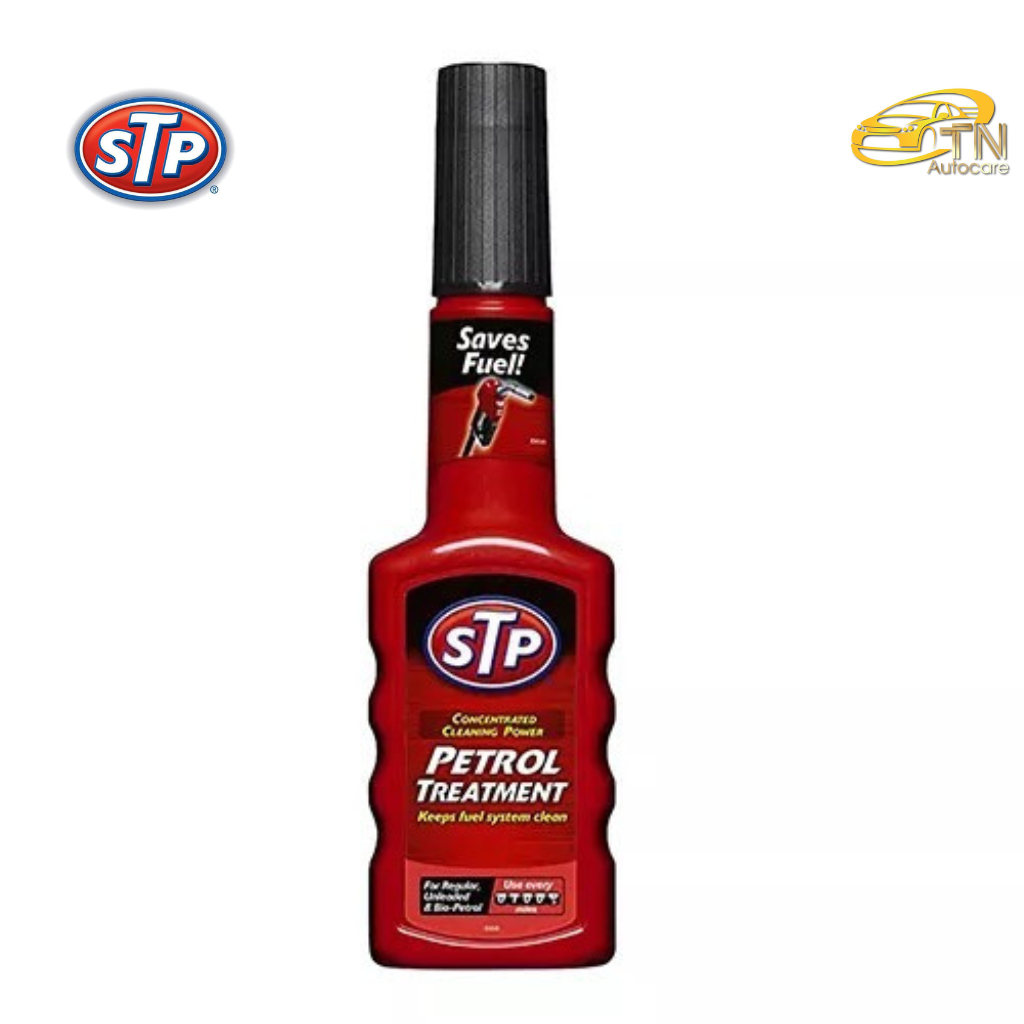 STP หัวเชื่อน้ำมันเบนซิน Petrol Treatment ขนาด 200 ml.