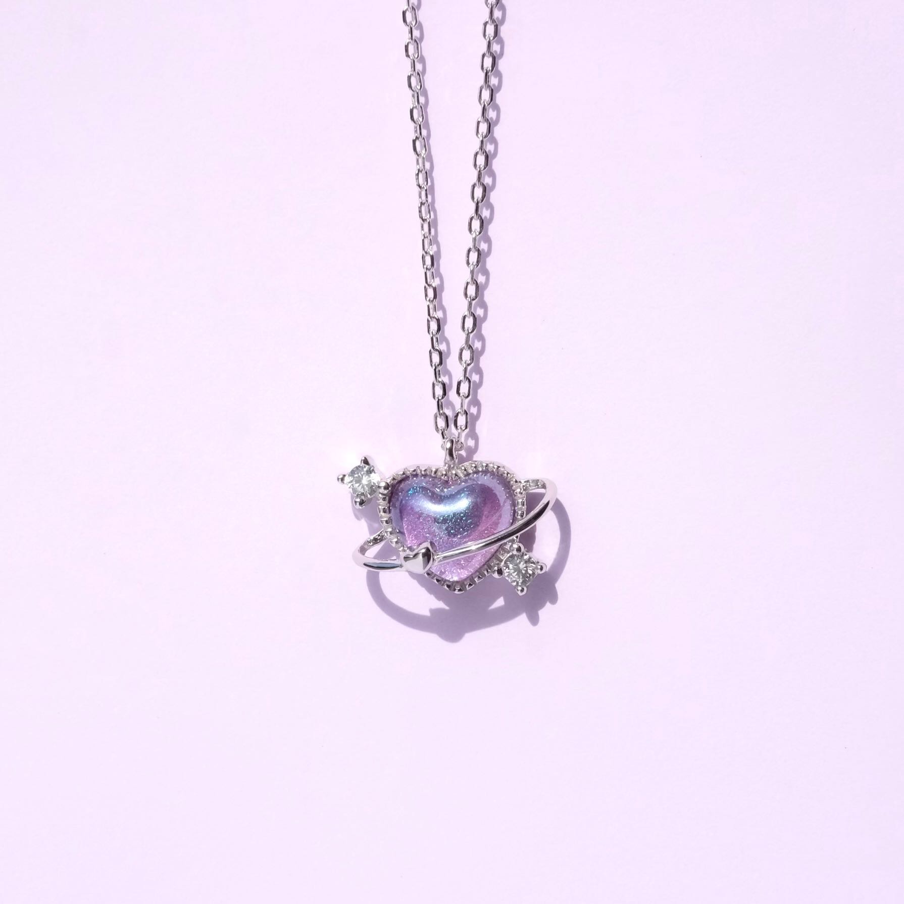 สร้อยคอ+สร้อยข้อมือรุ่น Magic Universe-ส่งฟรี(s925)