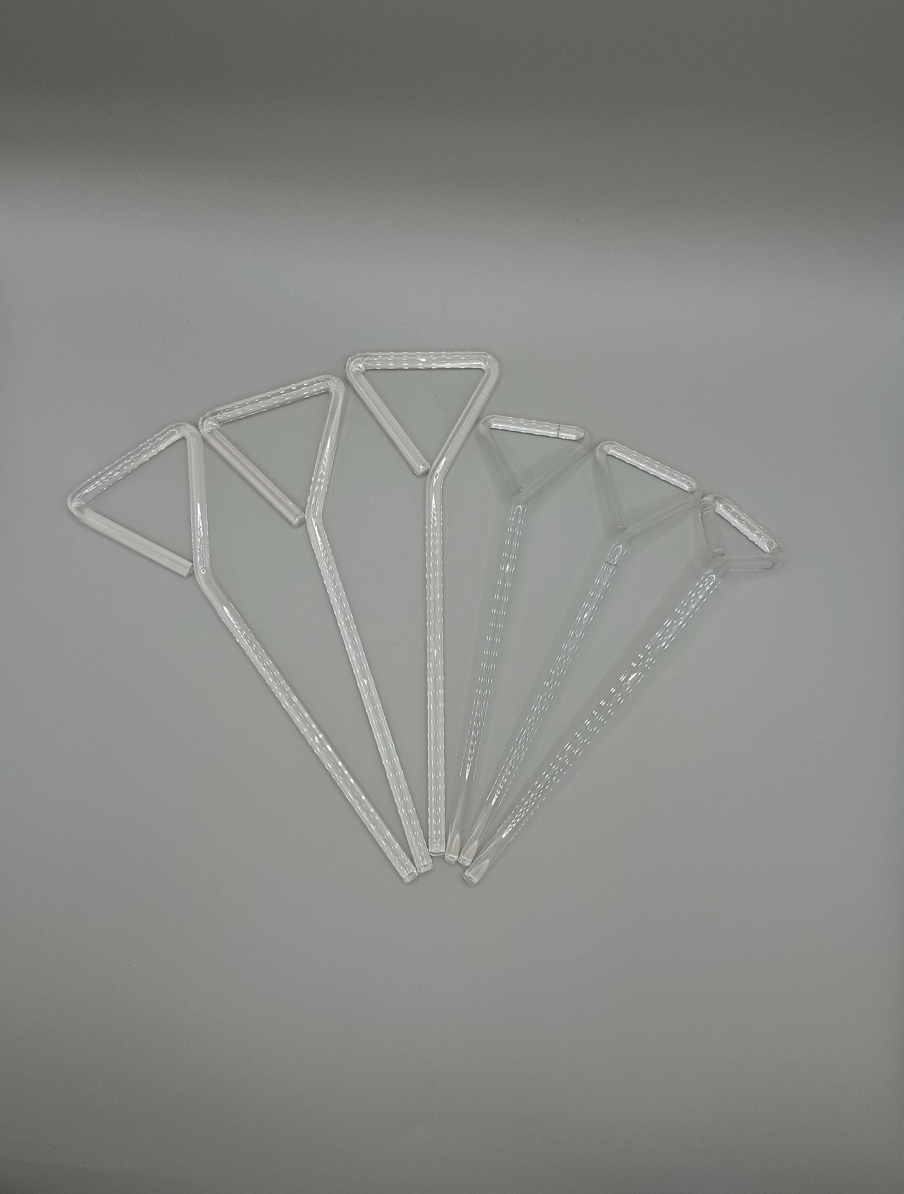แท่งแก้วคนสาร แท่งแก้วสามเหลี่ยม Spreader Glass (3ชิ้น/แพ็ค)