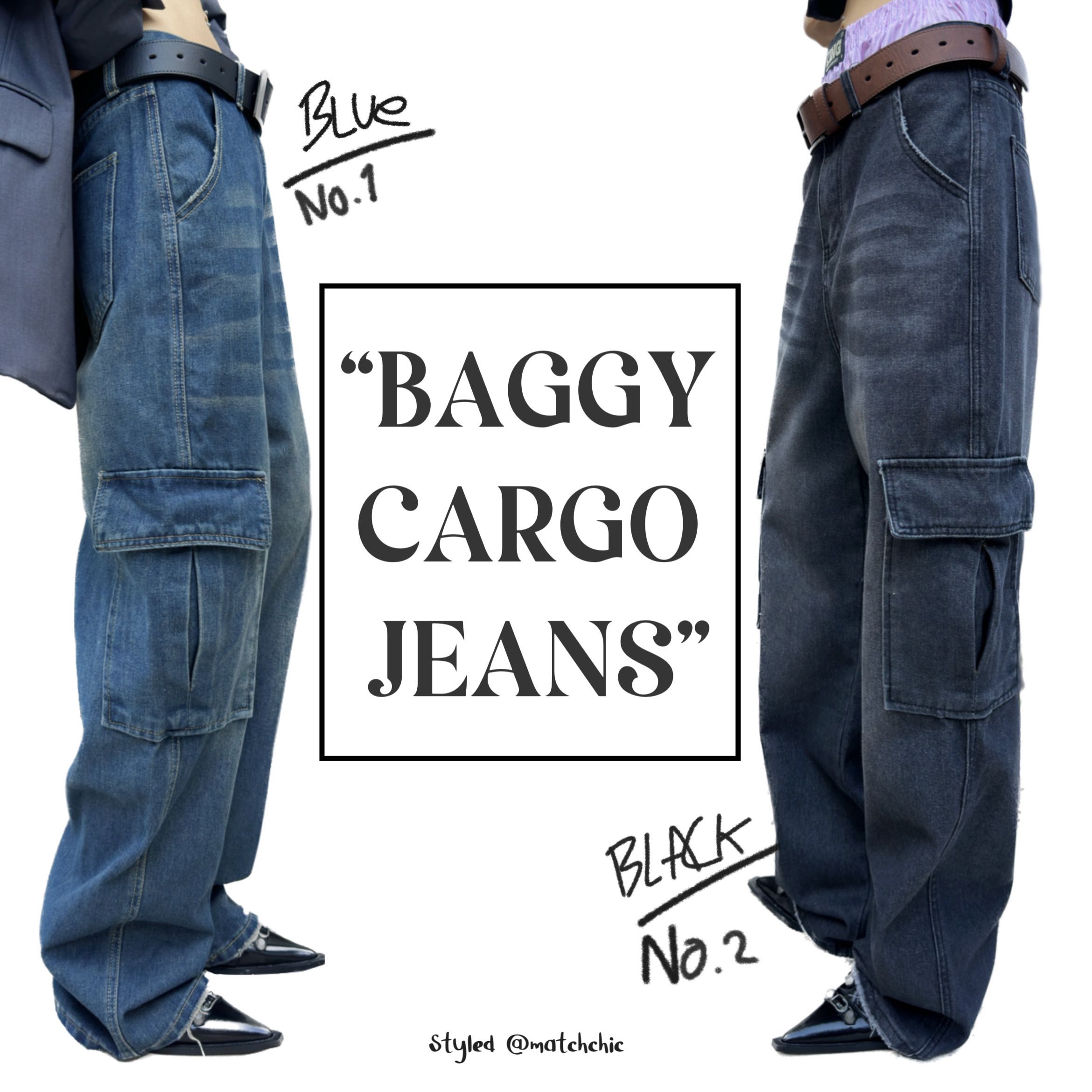 BAGGY CARGO JEANS 