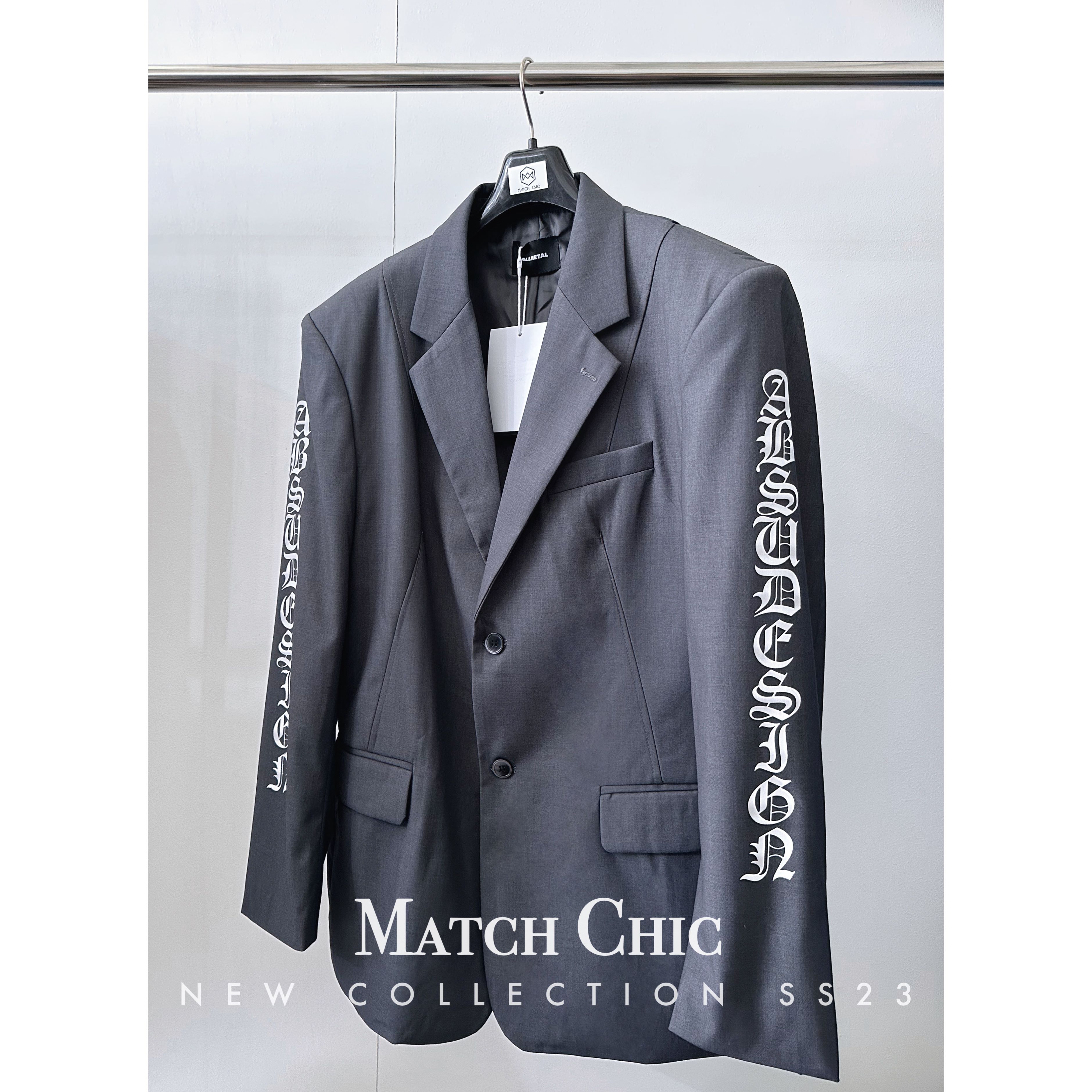 ALLMETAL : BLAZER OVERSIZED