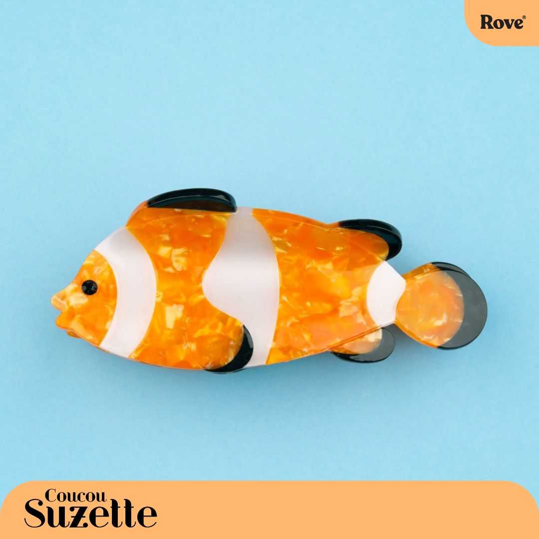 Coucou Suzette Hair Claw - Clownfish