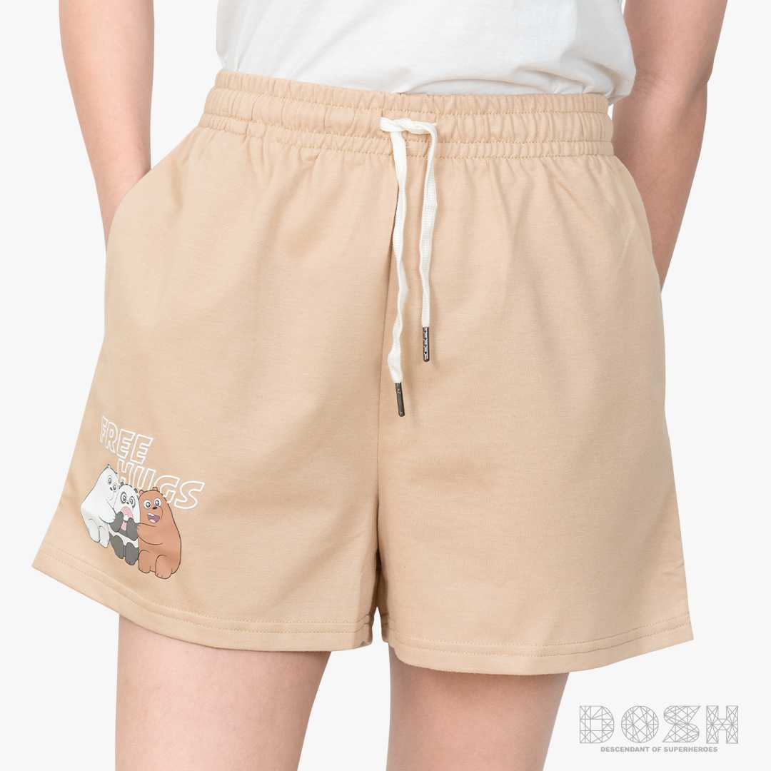 DOSH WOMEN'S SHORTS WE BARE BEARS กางเกงขาสั้นลำลอง ผู้หญิง DBBWR1004-KK