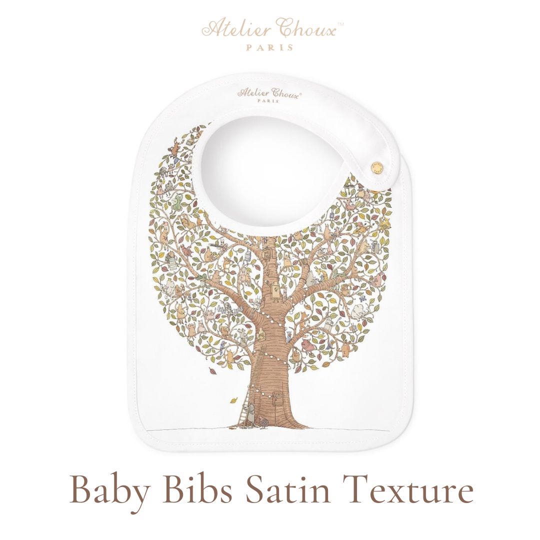 Atelier Choux Paris Bib - Satin Texture ขายดีตลอดกาล