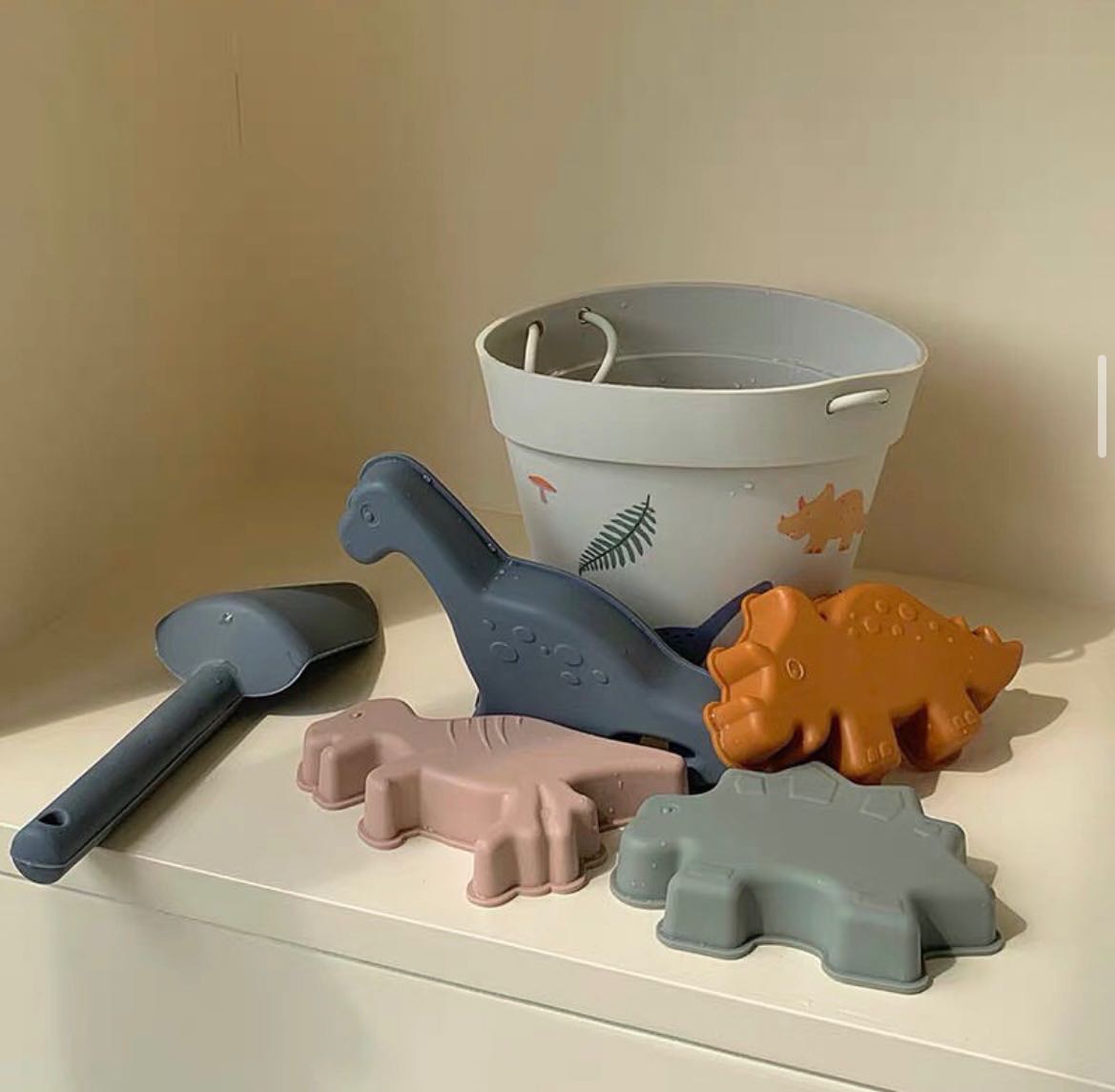 Sand Bucket Silicone Toy ของเล่นทราย