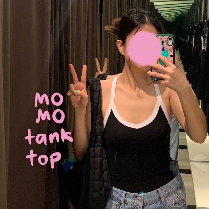 (PRE ORDER) MOMO TANK TOP (3colors)