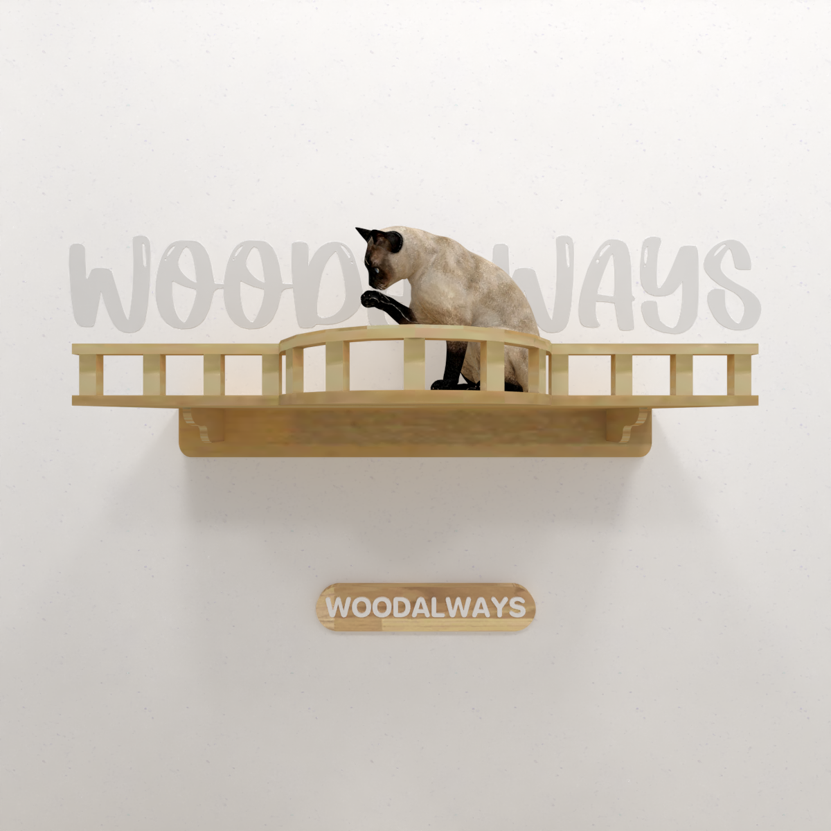 ชั้นแมว ระเบียงแมว CatShelves-03