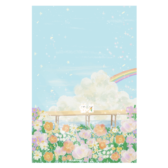 Artprint Postcard [Together With you]
