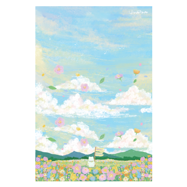 Artprint Postcard [Happy Eeveryday]