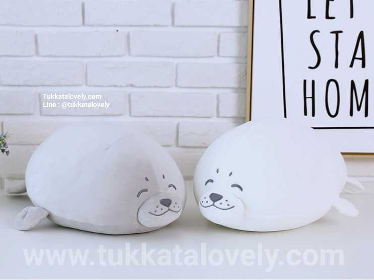 ตุ๊กตาแมวน้ำอุ๋งๆ ขนาด 30-60cm