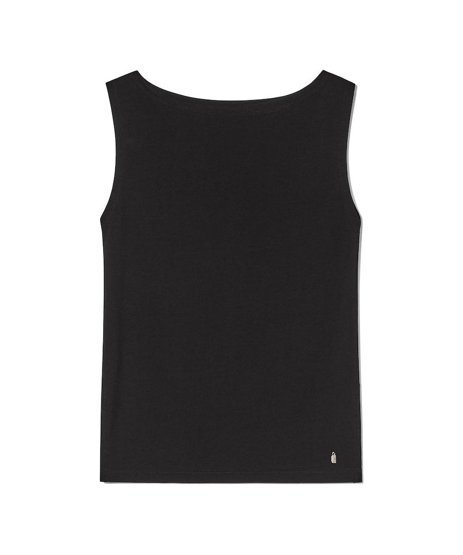 (Pre,รวมส่ง) HILL SLIT SLEEVELESS TOP /GLOWNY 