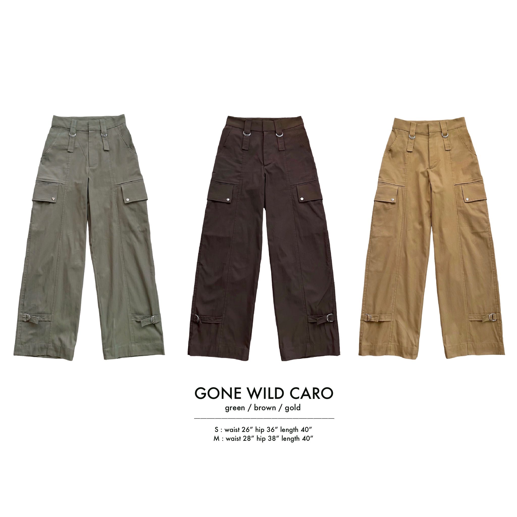 GONE WILD CARGO TROUSERS 