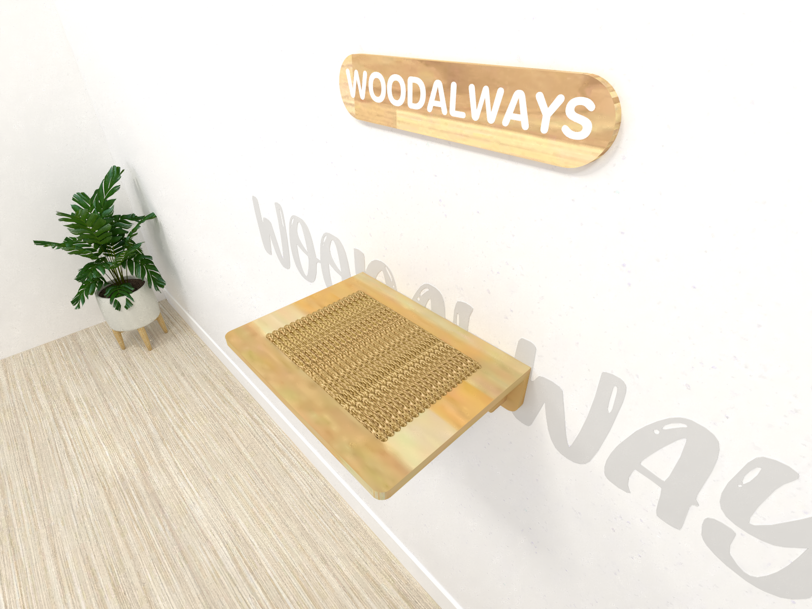 ชั้นแมว พันเชือกมะนิลา CatShelves-09