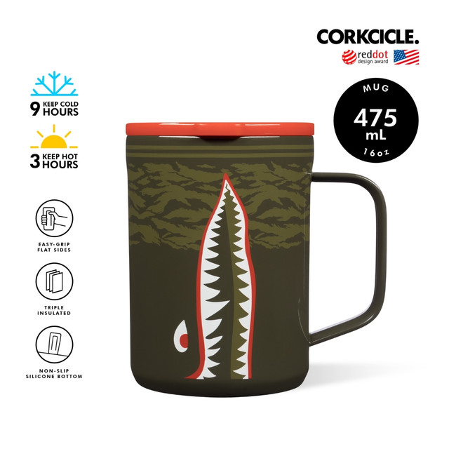CORKCICLE :MUG - STANCE WARBIRDS (16OZ)
