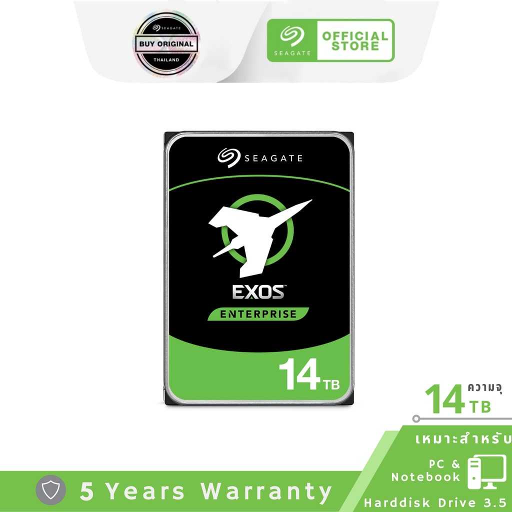 Seagate 14TB EXOS X16 HDD 512E/4KN SATA 3.5 HDD 256MB 7200RPM (ST14000NM001G)
