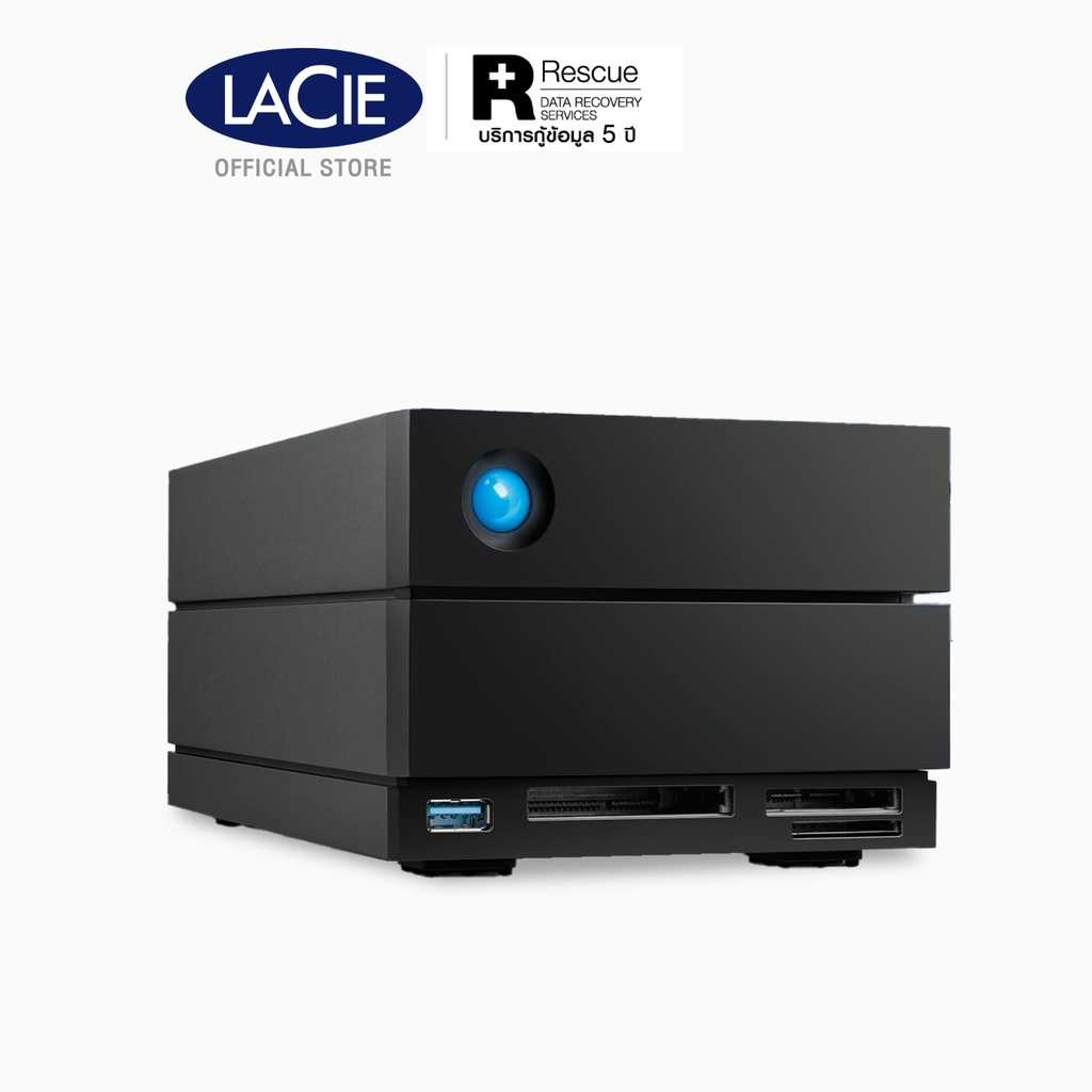 LaCie 2 Big Dock v2 Thunderbolt 3 16TB I 20TB 7200 RPM Up to 550 MB/s3