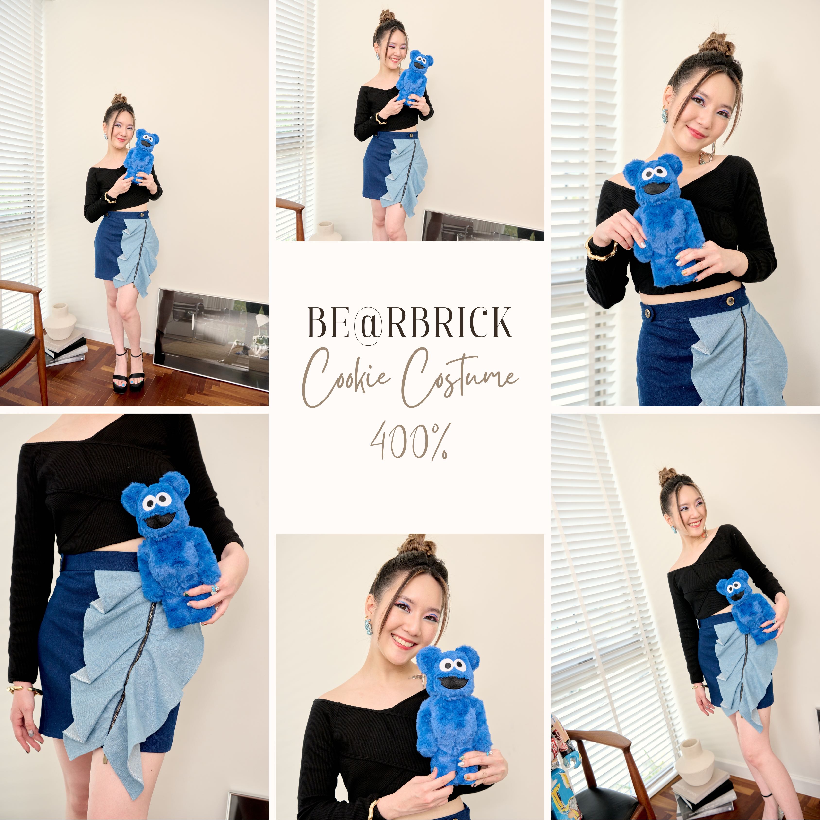 Bearbrick cookie costume 400% , 1000%