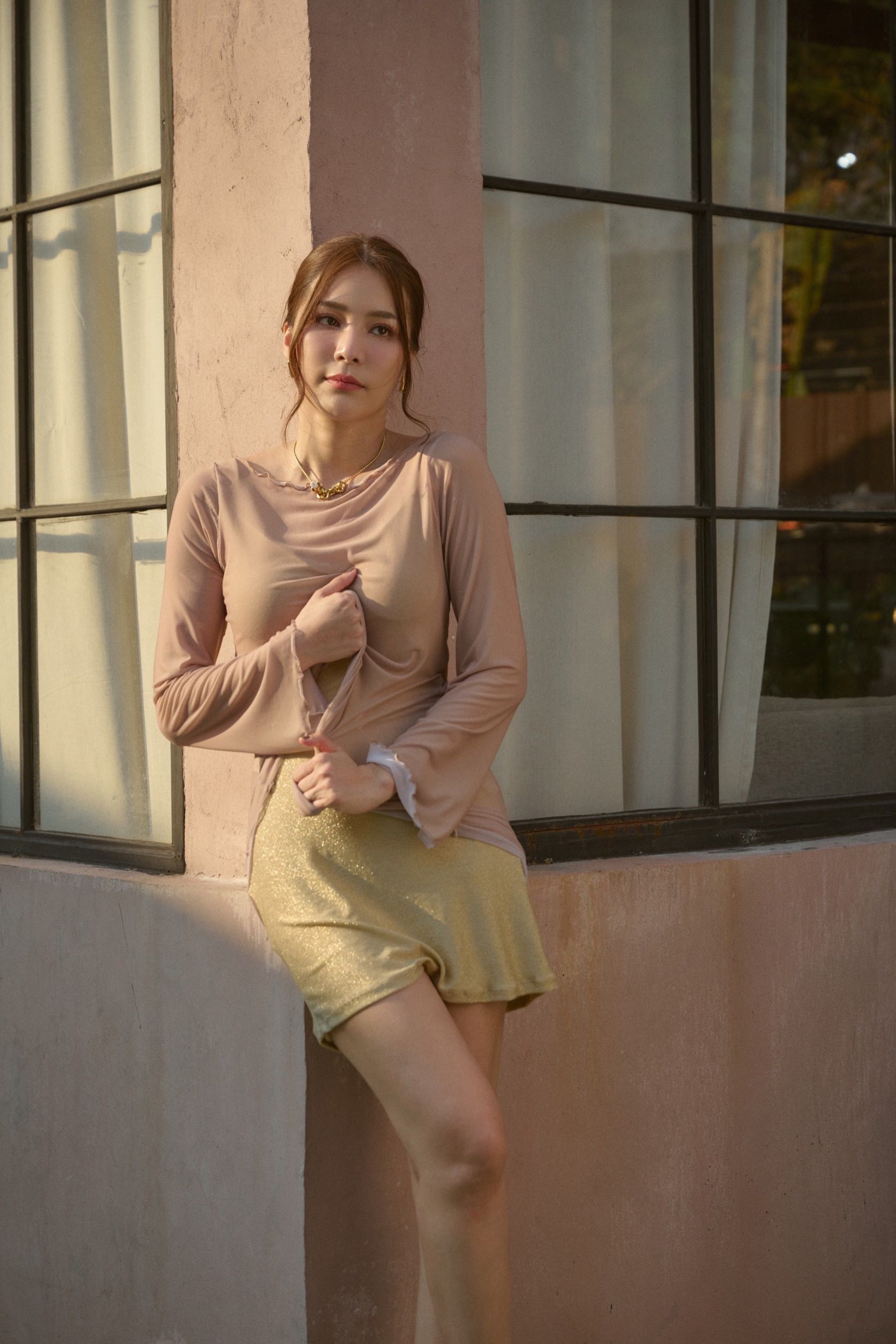 FABLAB X Junji Afterglow Dress
