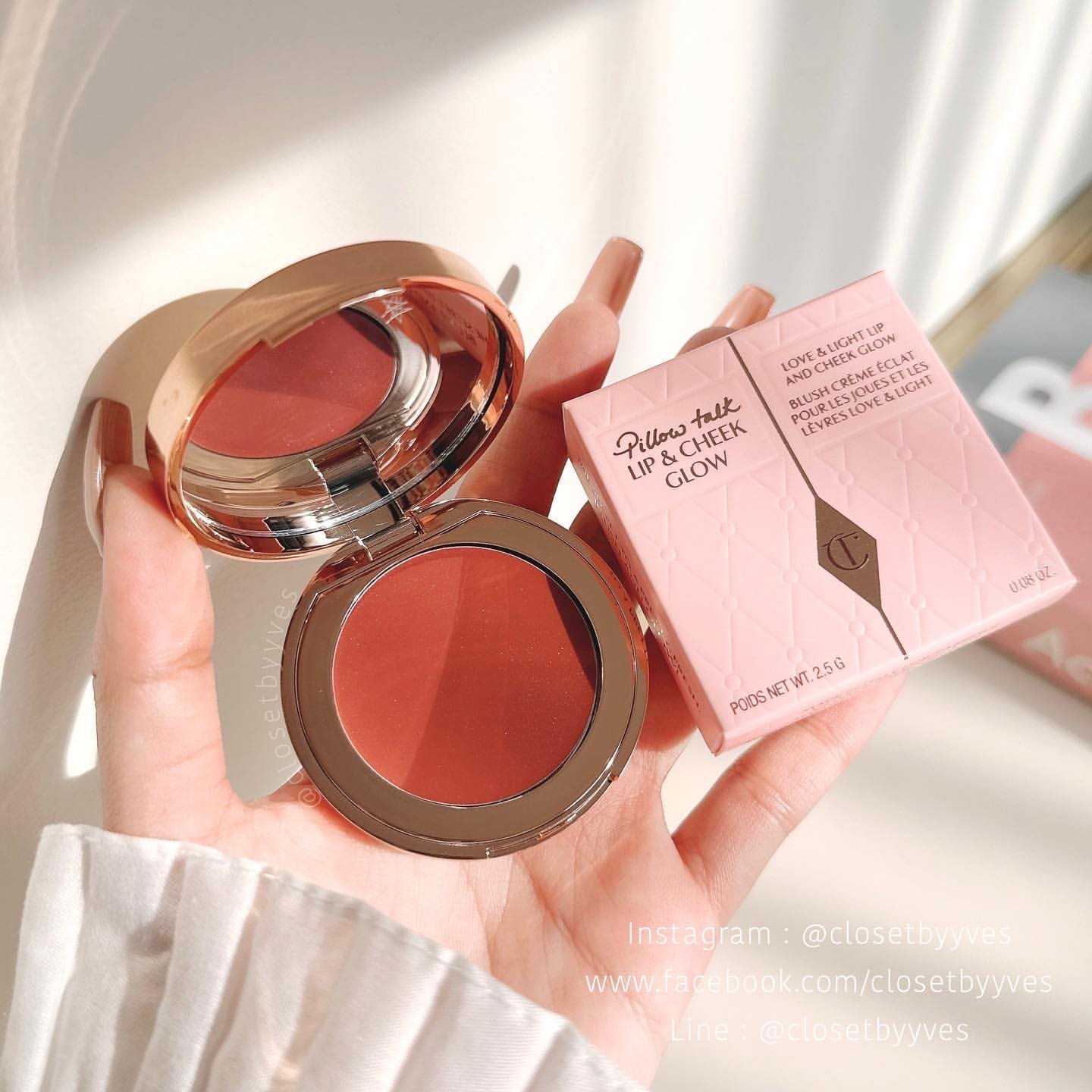 Charlotte Tilbury Pillow Talk Lip&Cheek Glow สี Colour of Passion