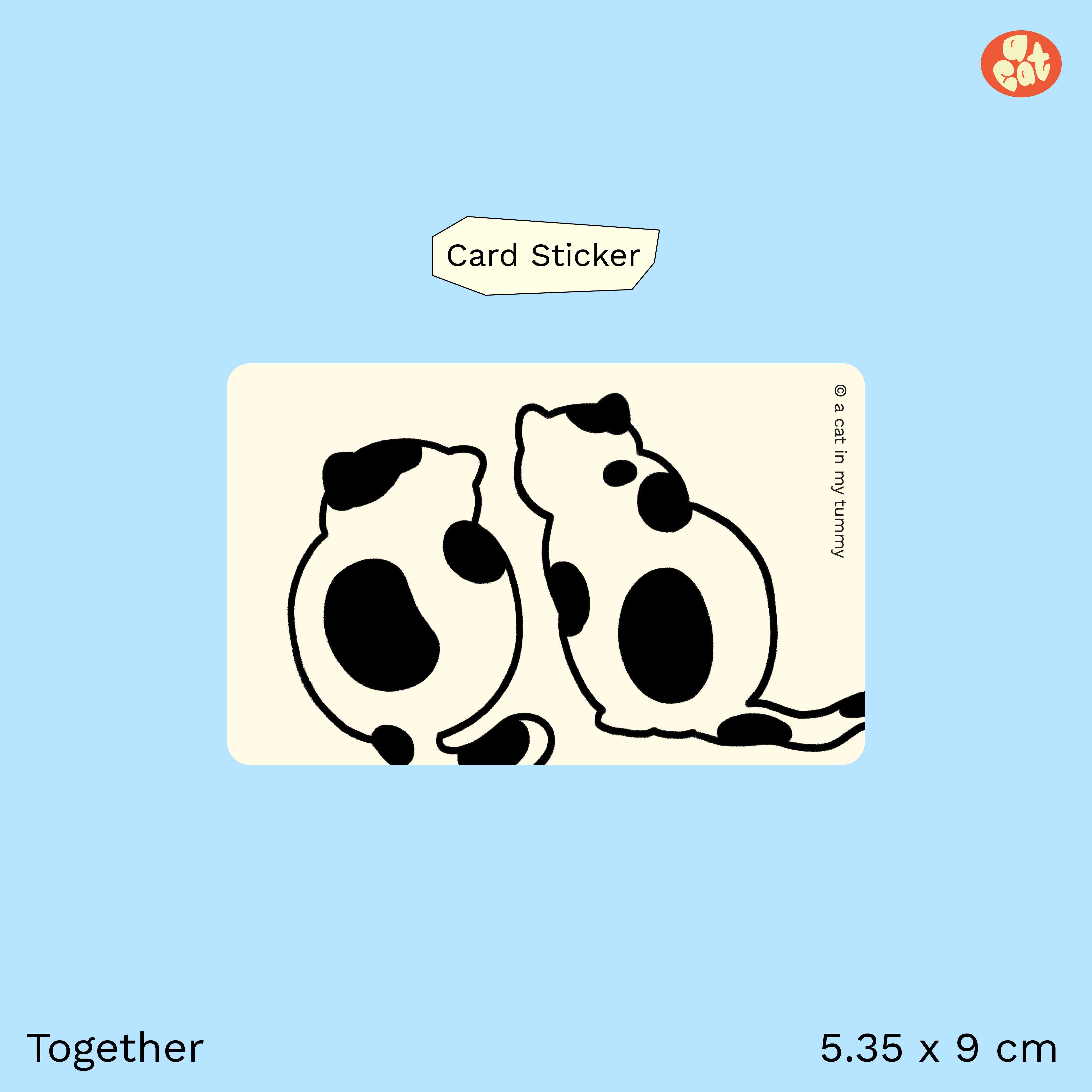 Card sticker – Together