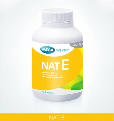 Mega We Care NAT E 30 เม็ด