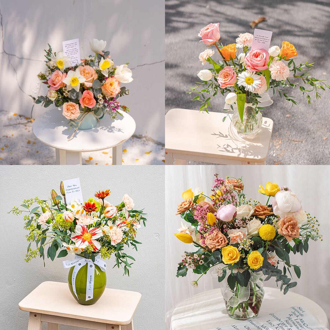 Seasonal Floral Vases