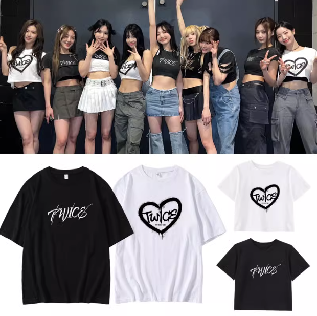 Pre-Order | เสื้อยืด Twice : คอนเสิร์ต READY TO BE