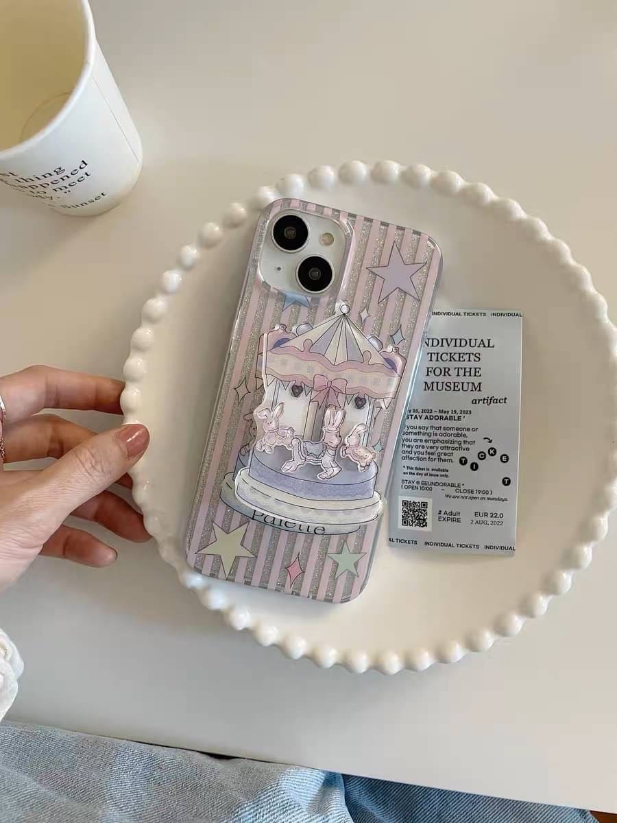สอบถามก่อนกดสั่ง เคสกระต่าย เคสม้าหมุน เคสกากเพชร holder griptok ไอริง เคสแข็ง เคสไอโฟน เคสiphone