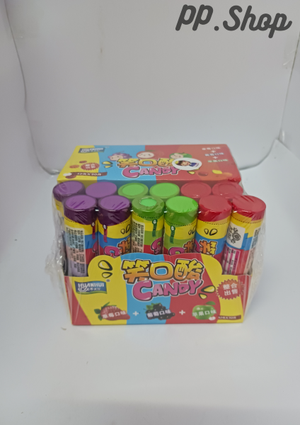 ลูกอมหลอดผลไม้30ชิ้น5บาท