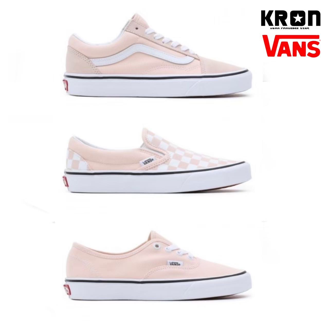 Vans Old Skool / Authentic / Slip-On Checkerboard Color Theory | Peach Dust